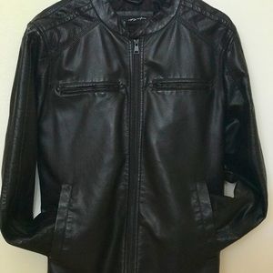 Men’s Black Leather Jacket